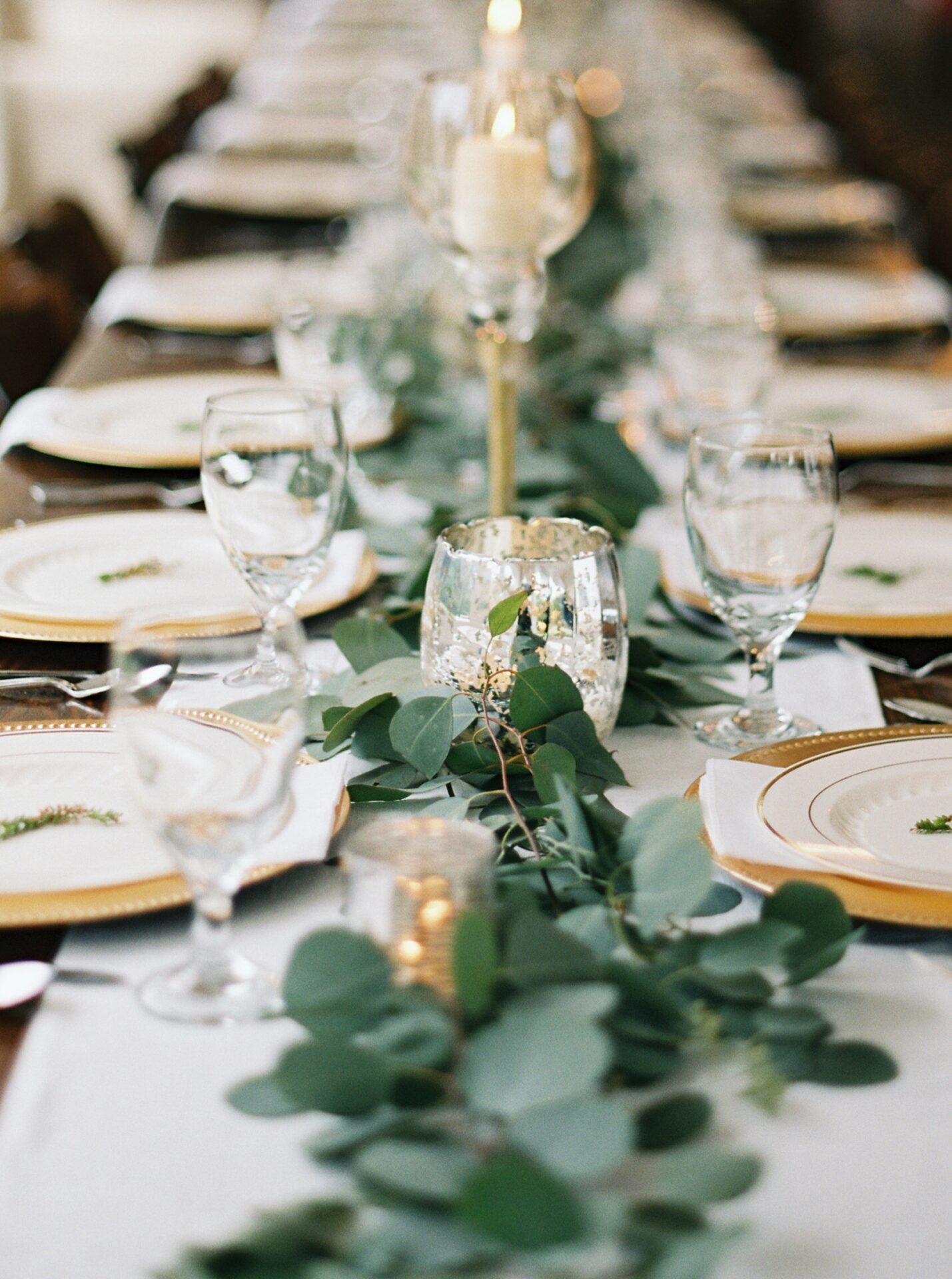 Decorated Dining Table